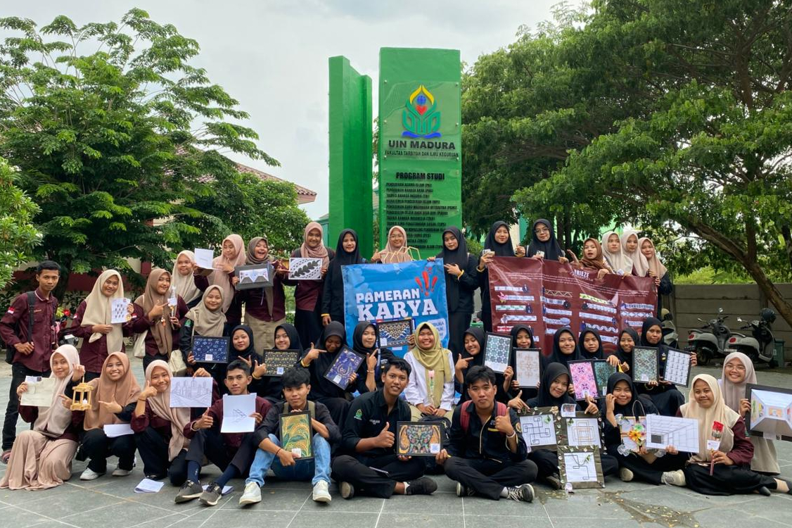 Pameran Karya Geometri UIN Madura Ubah Anggapan “Matematika Sulit” Jadi Menarik dan Menyenangkan