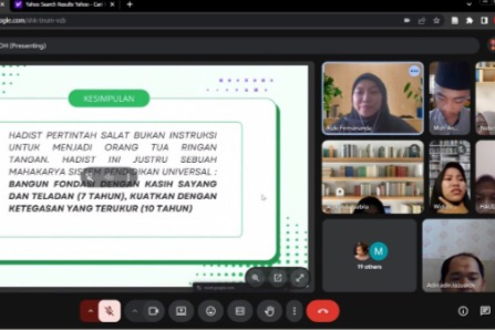 Memahami Hadis Salat dari Sisi Psikologi Dan Hukum Islam, Prodi Tadri Matematika Gelas Kuliah Tamu Bersama Penyuluh Agama